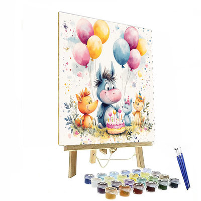 Eeyore's Birthday Party - Disney Inspired Numbered Painting Kits