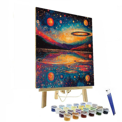 Vassily Kandinsky Inspired Eternal Space Wonder  Paint By Numbers