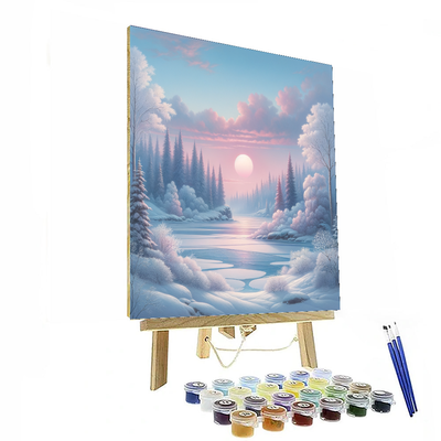 Winter's Serenity Painting Number Kit