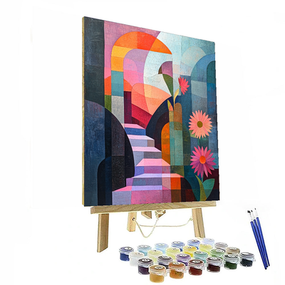 Paul Klee Inspired Journey Of Dreams  Paint By Numbers Kits