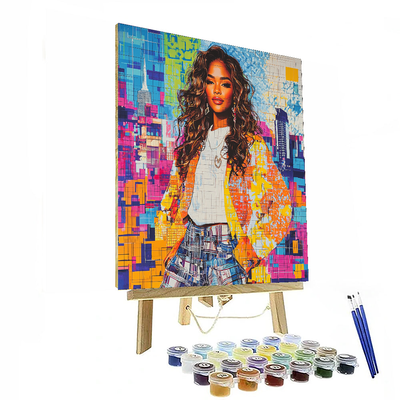 Zendaya: The Radiant Star Of A New Generation Paint By Numbers