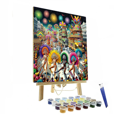 Carnival Of Rio - Brazil Paint By Numbers