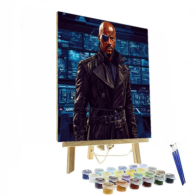 Samuel L. Jackson: The Tenacious Fury Of Nick Fury Numbered Painting Kits