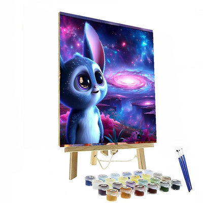 Stitch's Galaxy Adventure Numbered Painting Kits