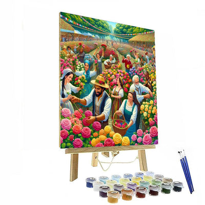 The Rose Festival - Turkey Paint By Numbers Kits