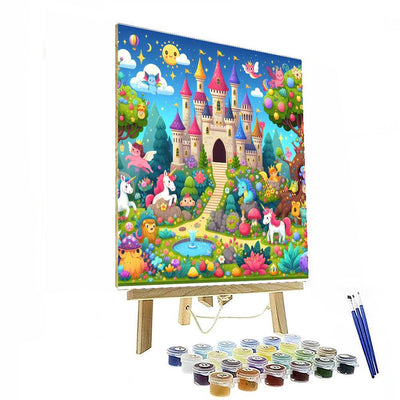 Wonderful Fairy Tale Paint By Numbers Art