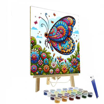 Gigantic Butterfly Paint By Numbers