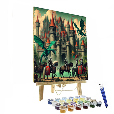 Medieval Castle Quest Paint By Color