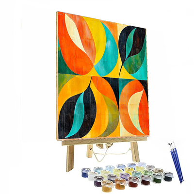 Matisse Inspired Abstract Flow  Numbered Painting Kits