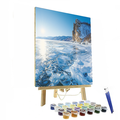 Lake Baikal - Siberia Numbered Painting Kits