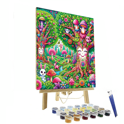 Magical Forest Journey Paint By Number