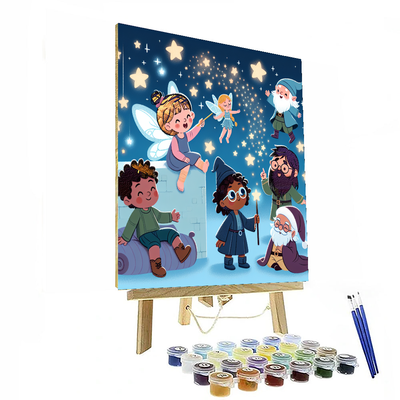 Starlit Dreamland Voyage Number Painting