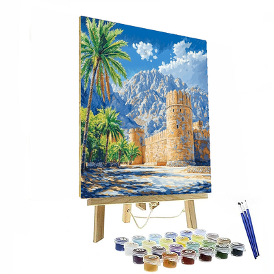 Nizwa Fort Painting By Numbers Kit