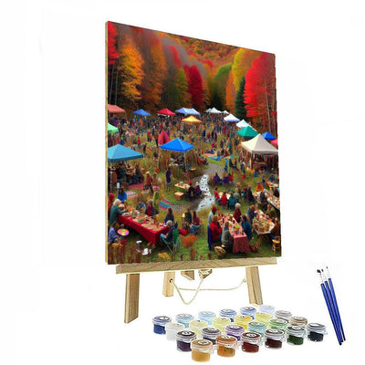 Wilderness Trail Festival - Montpelier, Vermont, Usa Paint By Numbers Kits