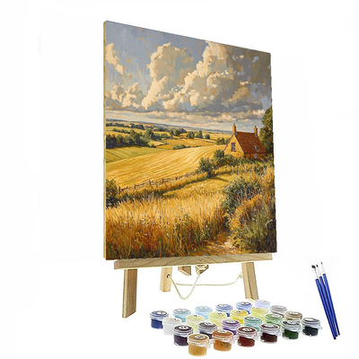 John Constable Inspired Timeless Countryside  Paint By Color