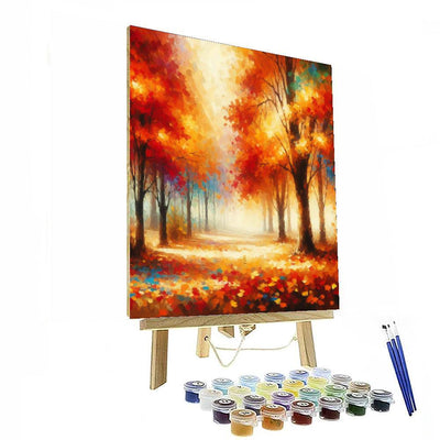 Rustic Autumn Beauty Paint By Numbers Kits