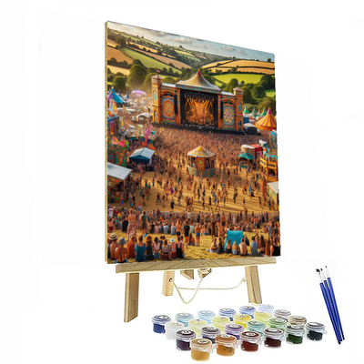 Glastonbury Festival - Pilton, England Painting Number Kit