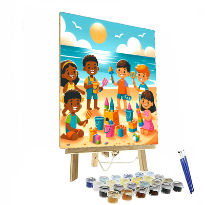 Sunny Beach Bash Numbered Painting Kits