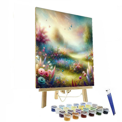 Enchanted Spring Meadow Numbered Painting Kits