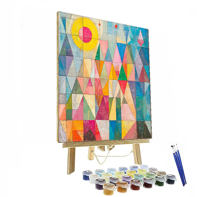 Paul Klee Inspired Patterns Of Whimsy  Paint By Numbers Kits