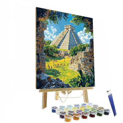 Chichen Itza Paint By Numbers