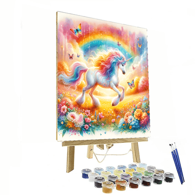 Magic Unicorn Painting Number Kit