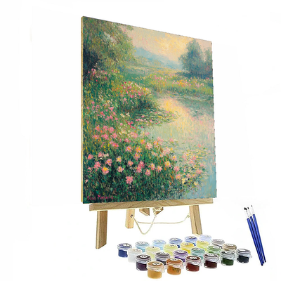 Claude Monet Inspired Nature's Whisper  Painting By Numbers Kit