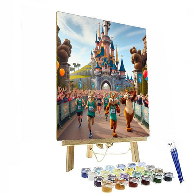 Walt Disney World Marathon - Orlando, Usa Paint By Number