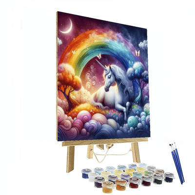 Dreamy Unicorn Fantasy Paint By Numbers