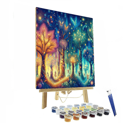 Magical Forest Fantasy Paint By Numbers