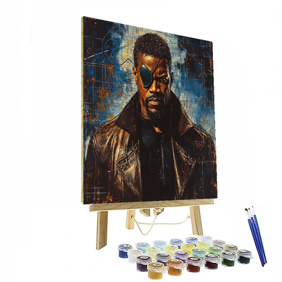 Samuel L. Jackson: The Unyielding Fury Of Nick Painting Number Kit