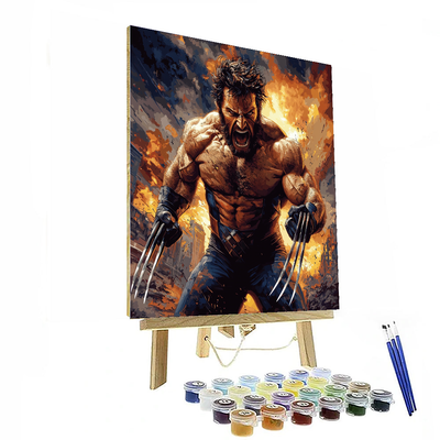 Hugh Jackman: The Unforgettable Journey From Wolverine To Musical Star Numbered Painting Kits