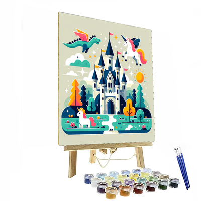 Enchanted Kingdom Escape Paint By Numbers Kits