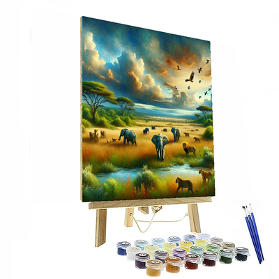 Wildlife Adventure Paint By Numbers Kits