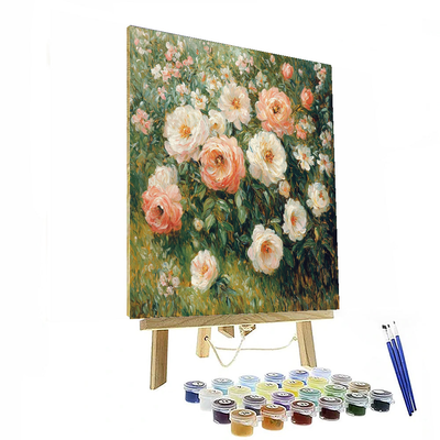 Pierre-Auguste Renoir Inspired Floral Serenity  Paint By Numbers Kits