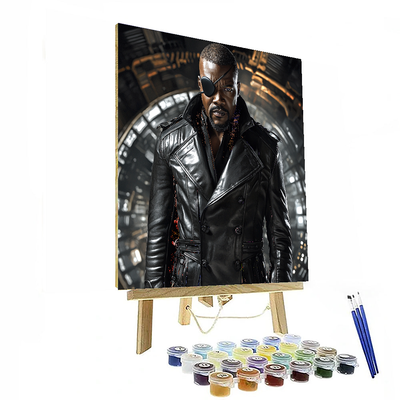 Samuel L. Jackson: Voice Of Justice And Fury Paint By Numbers Kits