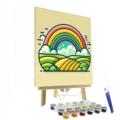 Rainbow Dream Numbered Painting Kits