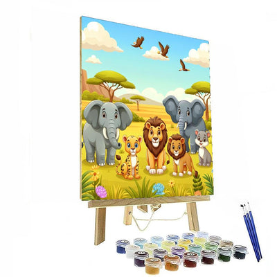 Wildlife Wonder Safari Paint By Numbers Kits