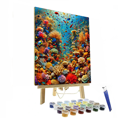 Ethereal Coral Reef Wonders Paint By Numbers Kits