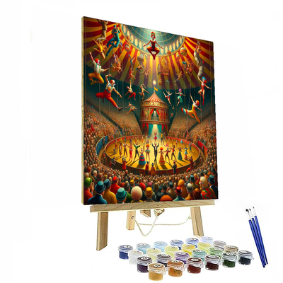 The International Circus Festival Painting By Numbers Kit