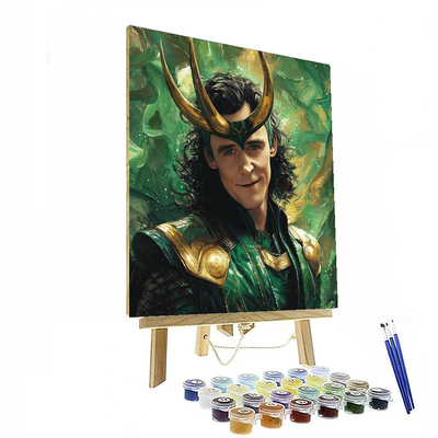 Tom Hiddleston: The Mischief And Majesty Of Loki Paint By Numbers Kits