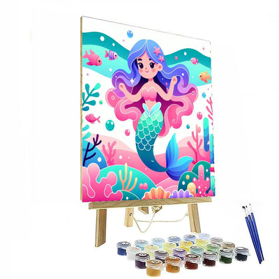 Enchanting Mermaid DIY Paint By Numbers