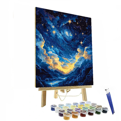 Vincent Van Gogh Inspired Under The Stars  Paint By Numbers Art