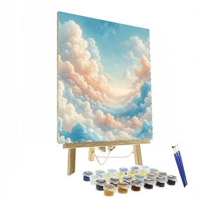 Dreamy Cloudy Sky Paint By Numbers