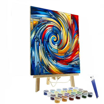 Abstract Dreamscape Painting Number Kit