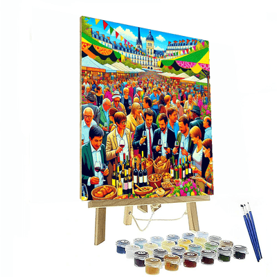 Nantes Wine Festival - France Numbered Painting Kits