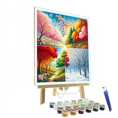 Enchanting Seasons Paint By Number