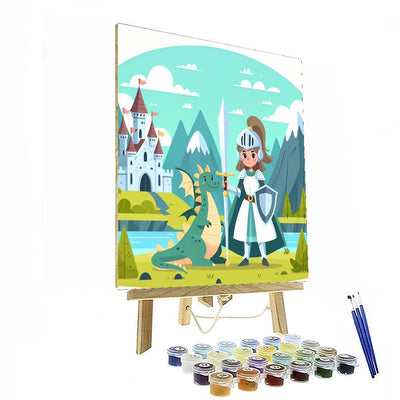 Mythical Kingdom Quest Numbered Painting Kits