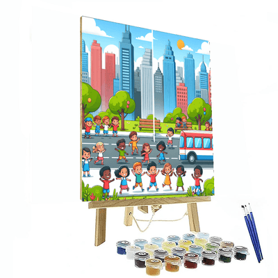 Creative City Adventures Number Painting