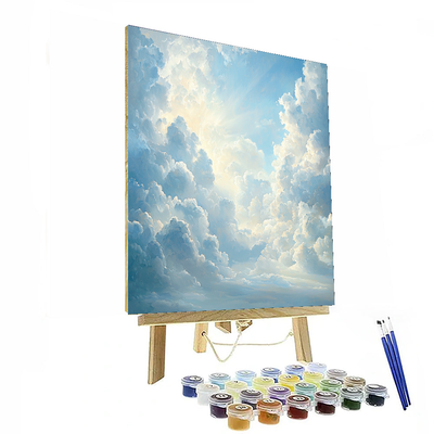 John Constable Inspired Harmonious Skies  Painting By Numbers Kit